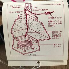堀こたつヒーター　育苗にも使えそうの画像