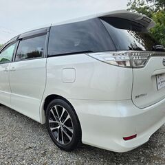 エスティマ☆アエラス☆後期☆車検令和9年10月☆純正SDナビ☆CD☆DVD☆地デジ☆BT☆クルコン☆ETC☆バックカメラ☆両側パワースライドドアの画像