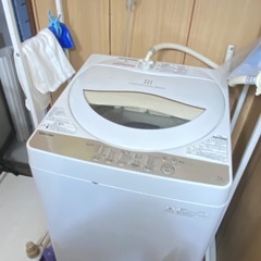 お取引決まりました！TOSHIBA　洗濯機　　2016年の画像