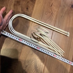 バスタオル用ハンガー4本の画像