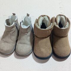 14.5〜15cm　子供靴　キッズ　ブーツ2足の画像