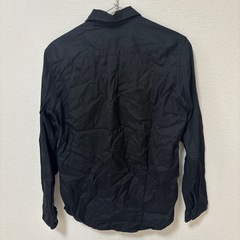 HARE 長袖シャツ グレー×黒の画像