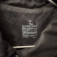 無印良品/木の実から作ったカポック混ステンカラーコートMブラックの画像