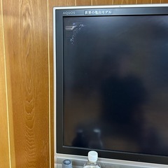 テレビ　シャープの画像