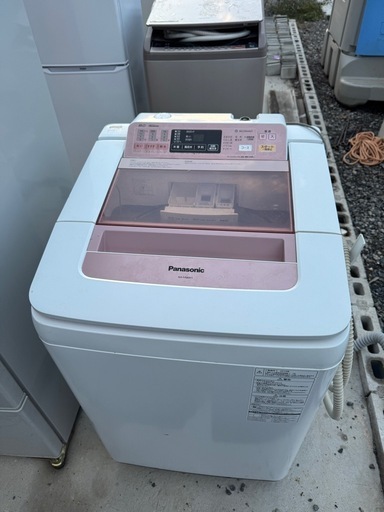 【格安洗濯機】洗濯機　パナソニック　NA-FA80H1 2014年式　8kg 洗濯機