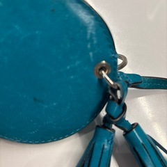 コーチcoachミラー付きキーホルダー中古の画像