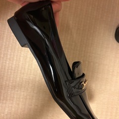 【未使用】エナメルローファー　M　　の画像
