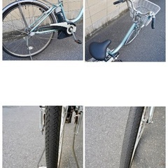 {受付中}🔴⭐️超特価⭐🔴電動自転車 ブリヂストン 26インチ アシスト 1人乗り 092602の画像