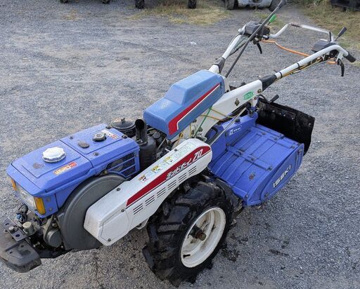 鹿児島発　　7馬力　イセキディーゼル耕うん機KA70-PGBV