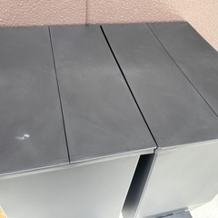 ペダル式ダストボックス(両開き)  ブラック　45L 2個セットの画像