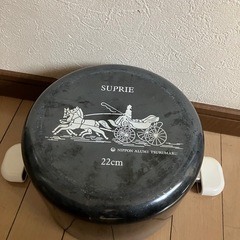 フッ素加工の鍋ー約22センチの画像