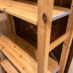 IKEA ウッドラックの画像