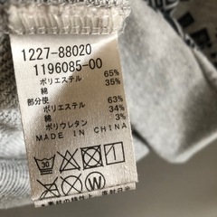 ZIDDY グレーパーカーの画像