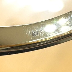 K18 指輪 2本 5.3g 刻印あり 18金 リングの画像
