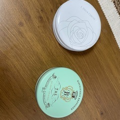 空き缶　丸型×2
の画像