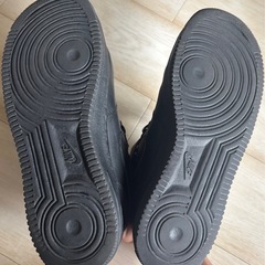 エアフォース1ブラックハイカットの画像