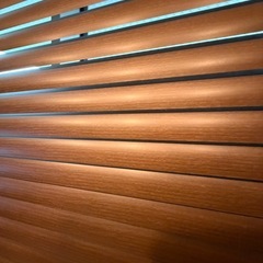 ニトリ NTブラインド25コード 幅205×丈210cm ブラウン  オーダー品の画像