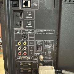 シャープのテレビ37型
の画像