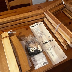 5点セットIKEA JOKKMOKK イス2脚新品　の画像