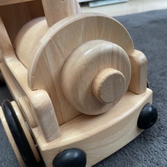 野中製作所　木's乗用ブーブー　車　バス　トラック　手押し車　木製玩具の画像