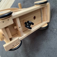野中製作所　木's乗用ブーブー　車　バス　トラック　手押し車　木製玩具の画像