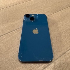 iPhone 13 mini ブルー  128gbバッテリー72%の画像