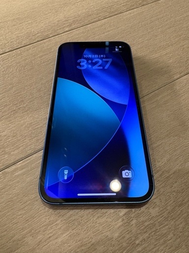 iPhone 13 mini ブルー  128gbバッテリー72%