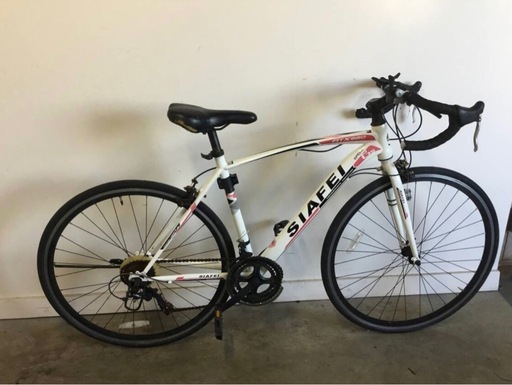 h-166h-166(B)★岐阜発　△SIAFEI ATX980/ロードバイク/自転車/700×25C/走行確認/2×7段変速/ギアが順番で変わりません/現状品　R6.9/21★0.7