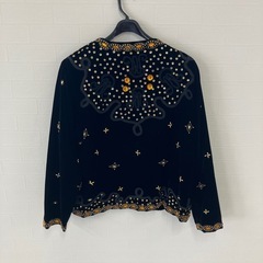 ジャケットスパンコールデザインの画像