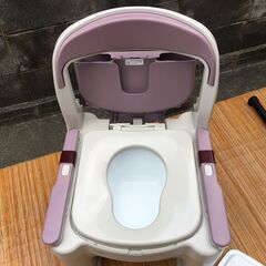 【介護福祉用品】PN-L30201 パナソニック ポータブルトイレ 座楽 ラフィーネ プラスチック便座 38500円 未使用付属ありの画像