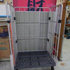 台車　棚付き　棚取り外し可能　【中古品】の画像