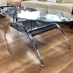 ガラスセンターテーブル【町田市再生家具】252073の画像