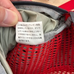 トレイルランニング　ノースフェイス　リュックの画像
