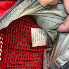トレイルランニング　ノースフェイス　リュックの画像
