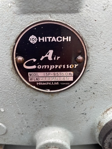日立ベビコン　モーターダメ　コンプレッサー