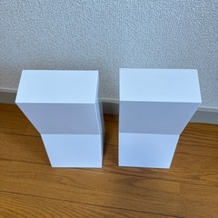 【美品】スタンドティッシュケース ティッシュケース ティッシュボックス おしゃれ 縦　ティッシュホルダー 縦置きの画像