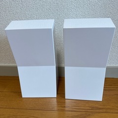 【美品】スタンドティッシュケース ティッシュケース ティッシュボックス おしゃれ 縦　ティッシュホルダー 縦置きの画像