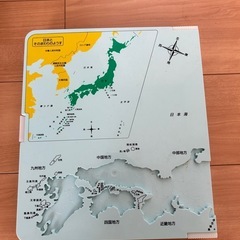 くもんの日本地図パズルの画像