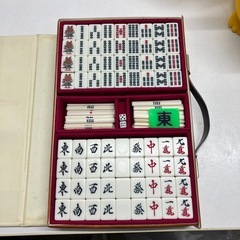 O 2510-476 麻雀牌　レトロセットの画像