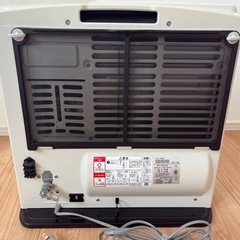 家電　季節、空調家電　ガスファンヒーター　リンナイ　都市ガス　ピンクゴールド　ホース5mの画像