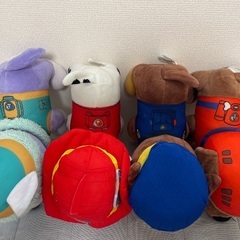 パウパトロール　ぬいぐるみ　4体セットの画像