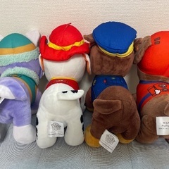 パウパトロール　ぬいぐるみ　4体セットの画像