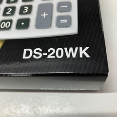 O2510-478 CASIO 電卓 DS-20WK 通電確認済み 中古美品の画像