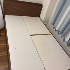 【お取引中】ニトリ　収納付きべっとふれーむベットフレーム