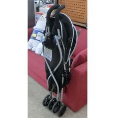 バギー B型ベビーカー 黒 折り畳み スマートエンジェル 西松屋 ベビーカー ブラック 札幌市 西野店の画像