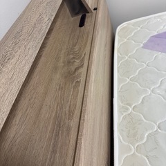 セミダブルベッド&マットレスの画像