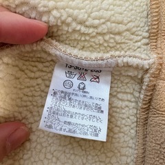 110ミキハウス　コートの画像