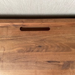 テレビボード　府中家具　天然木　アンティークの画像