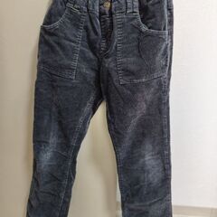 黒色長ズボン140　２枚組の画像