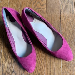 【未使用】RANDA　ヒールパンプス　ワインレッド　21.5の画像
